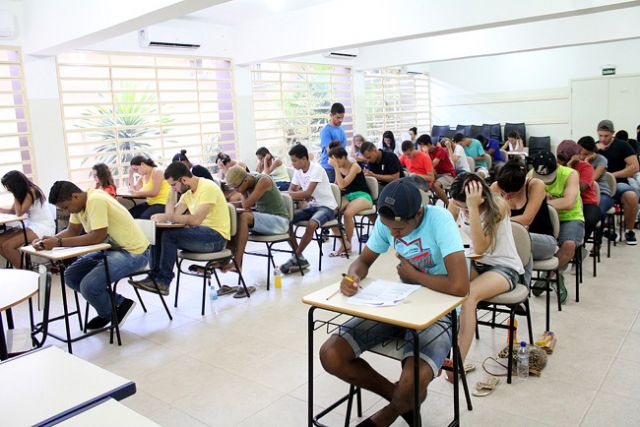 Prova foi realizada neste domingo (31) no Anna Maria Marinho Nunes. Foto: Divulgação/Prefeitura