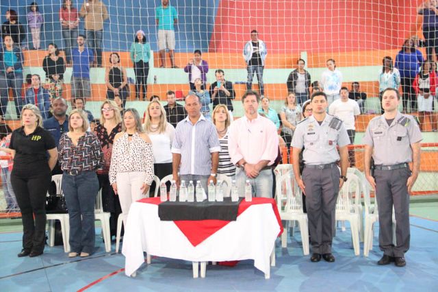 Governo de Andradina mantém parceria de sucesso com a Policia Militar através do Proerd. Foto: Divulgação/Prefeitura