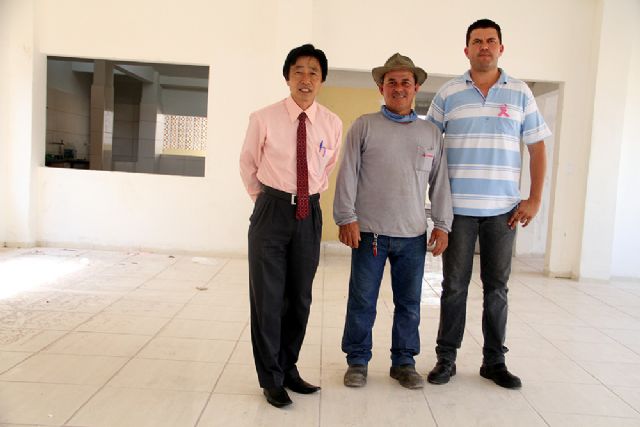 Novo refeitório da escola que vai beneficiar alunos da Vila Botega e região . Foto: Divulgação/Prefeitura