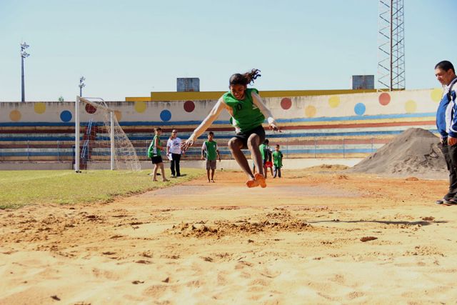 Abertura  do Campeonato de Atletismo das Escolas Municipais de Andradina acontece no Estádio Evandro Brembatti Calvoso às 8h30. Foto: Divulgação/Prefeitura