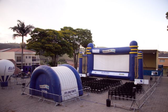 Energia em Cena leva cinema a céu aberto,  gratuito, para Itapura  - Foto: Divulgação