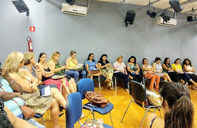 Encontro entre gestores da Educação de Andradina debateu transição da educação infantil para o fundamental - Crédito: Secom/Prefeitura