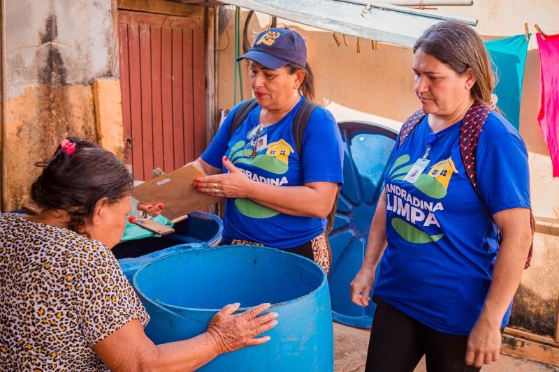 O programa Andradina Limpa é uma importante ação para combater a Dengue na cidad. Divulgação