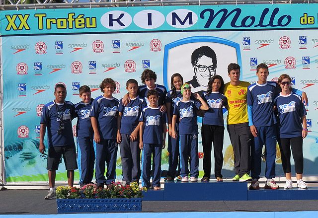 Equipe que representou Andradina na competição. Foto: Divulgação