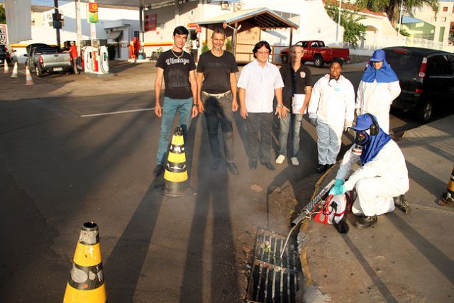 Governo de Andradina tem ampliado ações de combate ao mosquito transmissor da dengue, chikungunya e zika vírus. Foto: Divulgação/Prefeitura