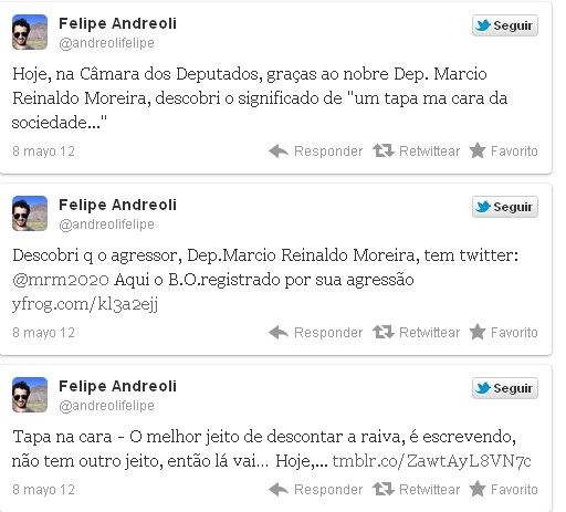 Integrante do CQC diz ter levado tapa na cara de deputado federal - Foto: Reprodução Integrante do CQC diz ter levado tapa na cara de deputado federal - Foto: Reprodução