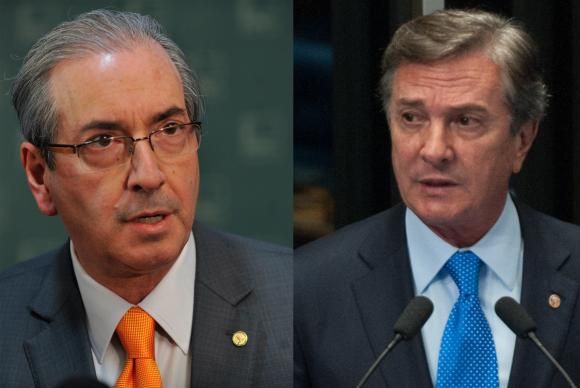 Procurador denuncia ao Supremo o deputado Eduardo Cunha e o senador Fernando Collor  Arquivo/Agência Brasil