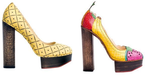 Carmen Miranda inspira coleção de sapatos - 