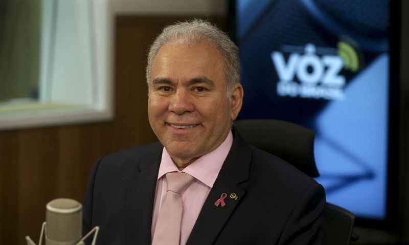 Marcelo Queiroga fez pronunciamento de rádio e TV neste domingo. Agência Brasil