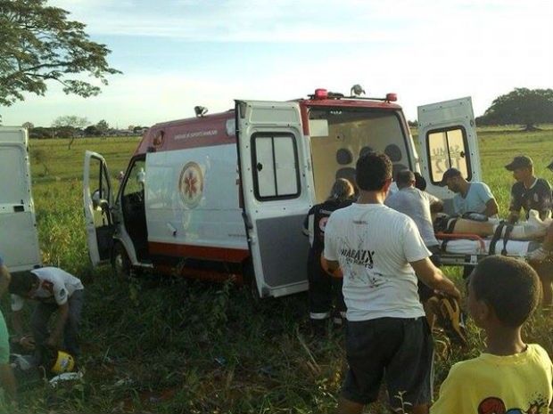 Praticante de paramotor morre após acidente em Araçatuba (Foto: TEM Você)