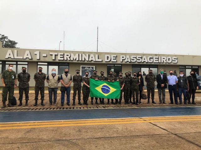 Sesai e ministério da defesa levam insumos para o Amazonas - Divulgação/Sesai