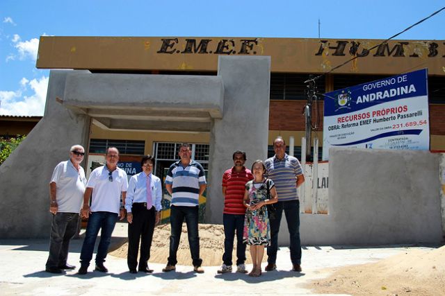 Humberto Passarelli faz parte de série de investimentos do Governo de Andradina para receber os alunos neste ano letivo . Foto: Divulgação/Prefeitura