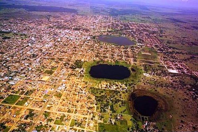 As três lagoas da cidade sul-matogrossense. Foto: Divulgação