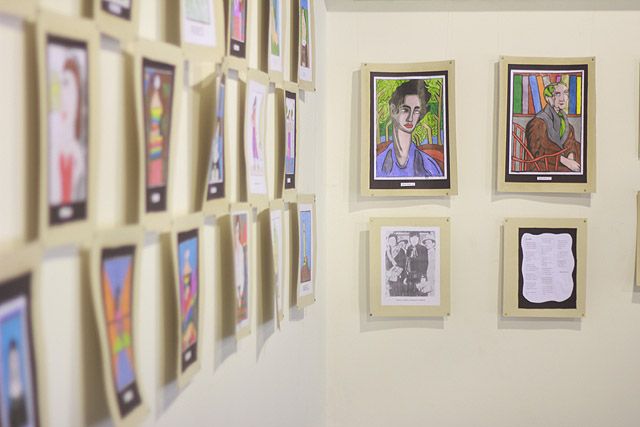 Exposição sobre semana da arte moderna pode ser visitada em Andradina - Trabalhos dos alunos da escola Dr. Augusto Mariani. Foto: Fabiano Marinho / Andravirtual