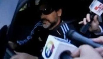 Maradona atropela cinegrafista antes de anunciar convocados