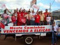 Andradina: eleitos realizam passeata