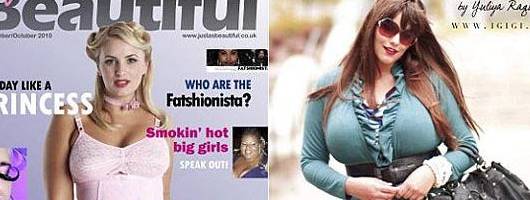 Gordinhas ganham revista especializada na Inglaterra