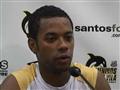 Robinho empolgado com a convocação