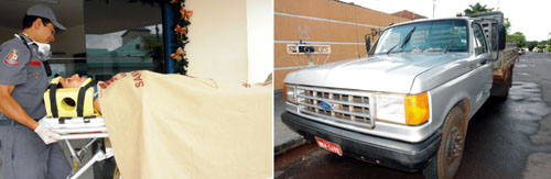 Mulher se fere ao realizar ultrapassagem irregular - 