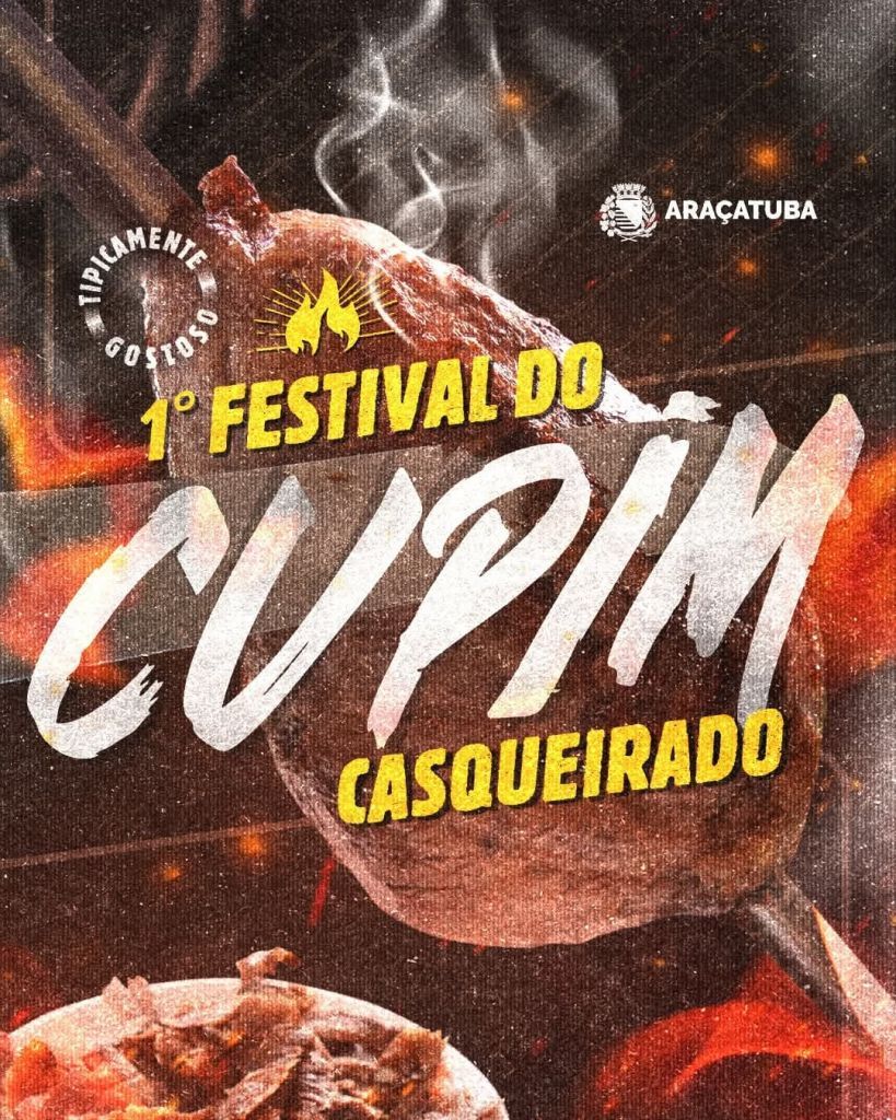 Festival do Cupim Casqueirado de Araçatuba lança site oficial e promete movimentar a gastronomia local - 1º Festival do Cupim Casqueirado Festival do Cupim Casqueirado de Araçatuba lança site oficial e promete movimentar a gastronomia local - 1º Festival do Cupim Casqueirado