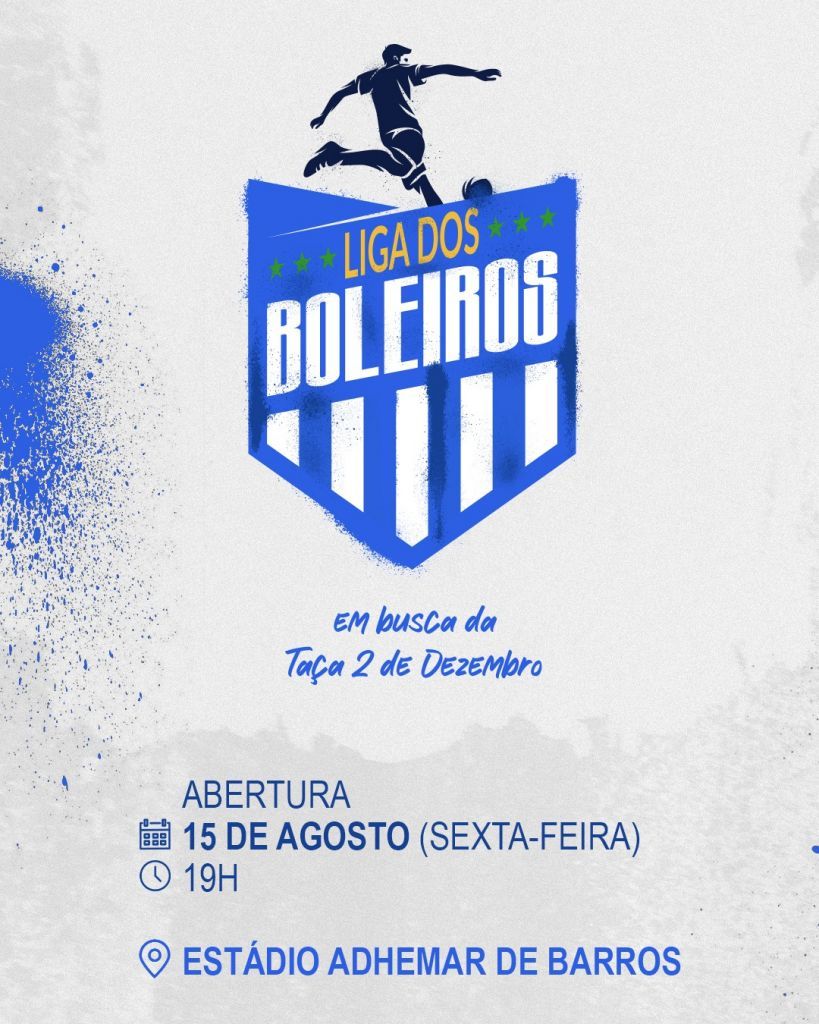 Abertura da Liga dos Boleiros agita o Estádio Municipal de Araçatuba nesta sexta-feira - Abertura da Liga dos Boleiros agita o Adhemarzão nesta sexta