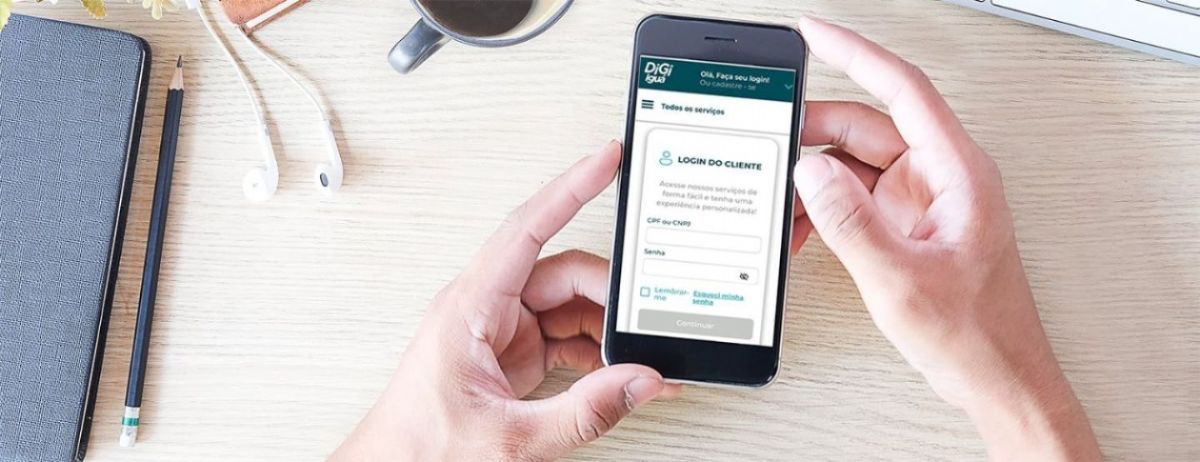 Águas Andradina e Águas Castilho reforçam canais digitais durante o feriado do Dia Mundial do Trabalho