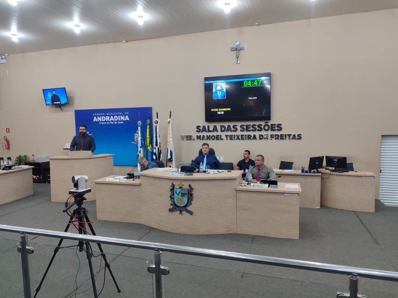 Câmara aprova todos os itens da pauta da 12ª sessão ordinária