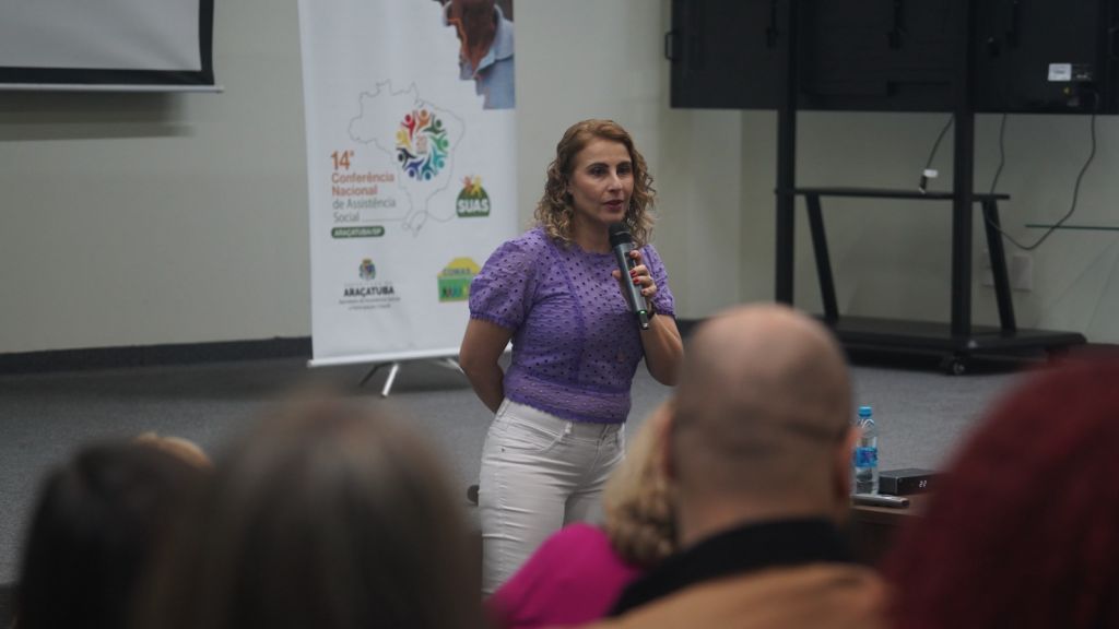Araçatuba realiza pré-conferências de Assistência Social com foco nos 20 anos do Suas - Conselho de Araçatuba dialoga com trabalhadores do Suas na abertura das pré-conferências de Assistência Social Araçatuba realiza pré-conferências de Assistência Social com foco nos 20 anos do Suas - Conselho de Araçatuba dialoga com trabalhadores do Suas na abertura das pré-conferências de Assistência Social
