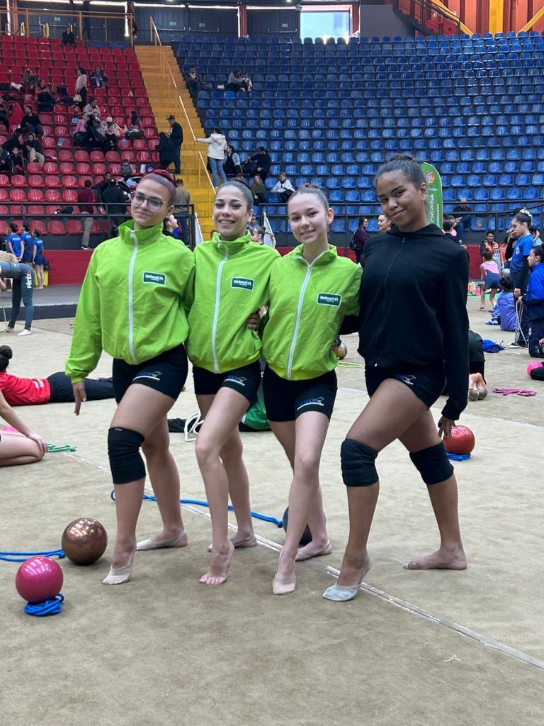 Araçatuba conquista medalhas em estreia nacional na Copa Dayane Camillo de Ginástica Rítmica - Ginastas do Projeto Agir conquistam medalhas em competição nacional