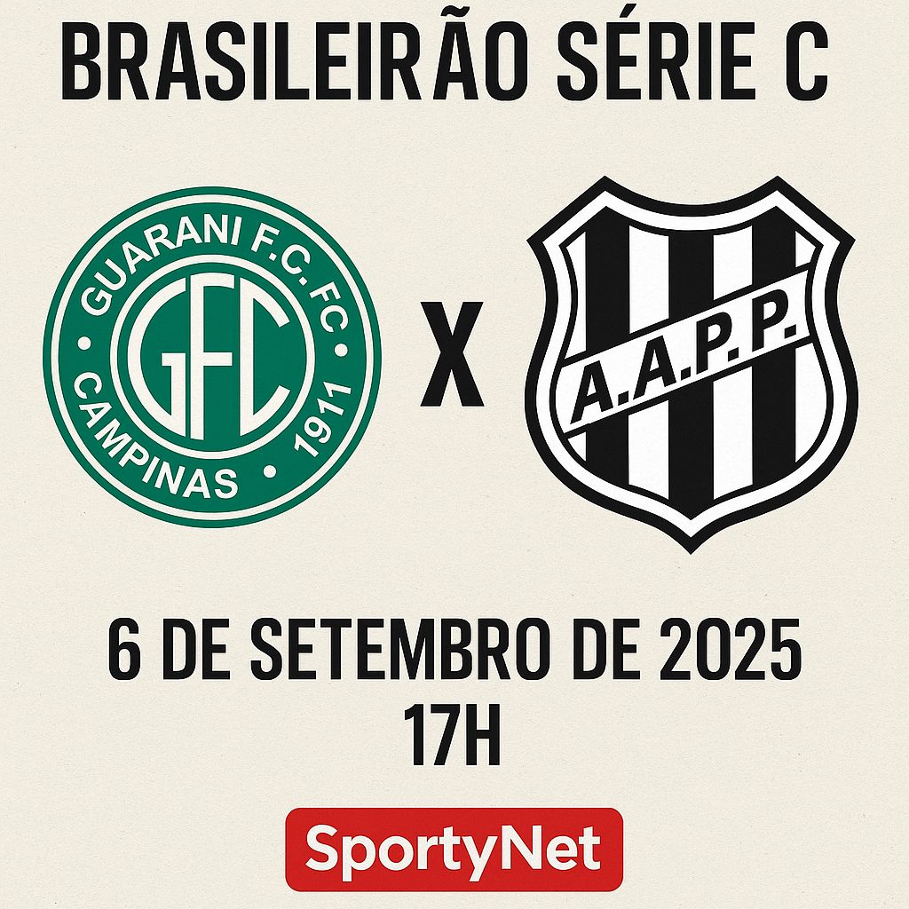 Guarani x Ponte Preta ao vivo: onde assistir ao clássico pelo Brasileirão Série C - Guarani x Ponte Preta Guarani x Ponte Preta ao vivo: onde assistir ao clássico pelo Brasileirão Série C - Guarani x Ponte Preta