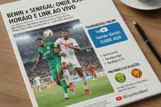 Benin x Senegal: Onde assistir, horário e escalações pela Copa Africana de Nações