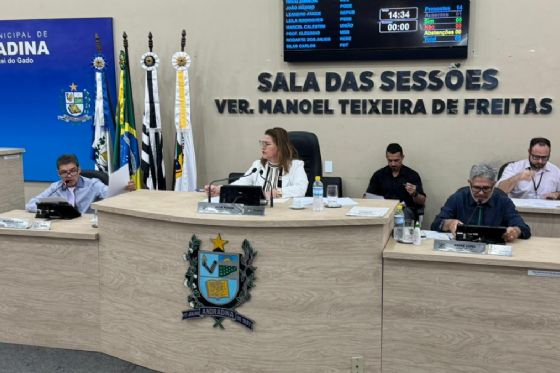28ª Sessão Ordinária tem todos os itens aprovados na Câmara de Andradina