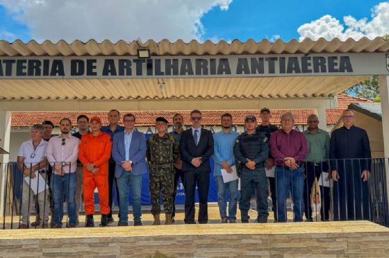 3ª Bateria de Artilharia Antiaérea realiza cerimônia de aniversário pelos seus 48 anos