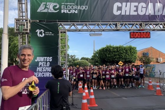 5ª edição da Eldorado Run mobiliza mais de 1.300 participantes e entrega 11,5 toneladas de donativos