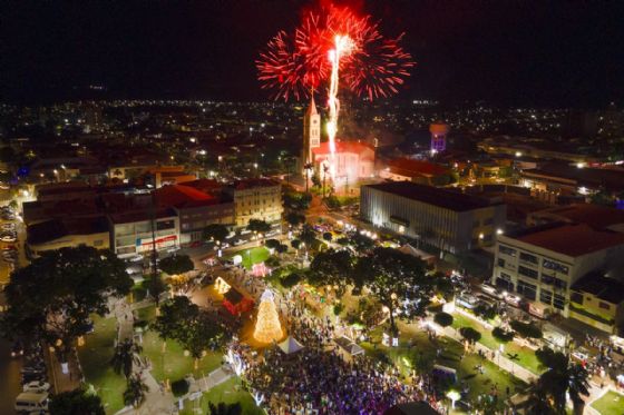 Andradina marcou o pontapé da temporada natalina