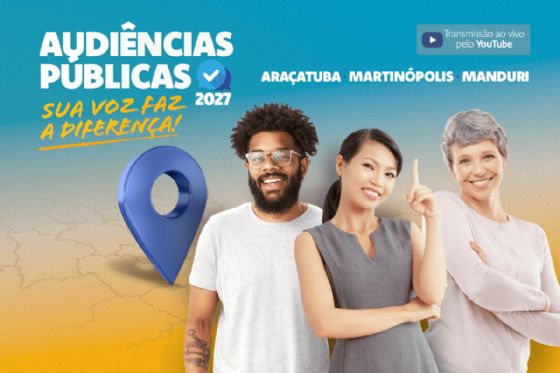 Alesp viaja a Araçatuba, Martinópolis e Manduri em 2ª semana de audiências públicas do orçamento