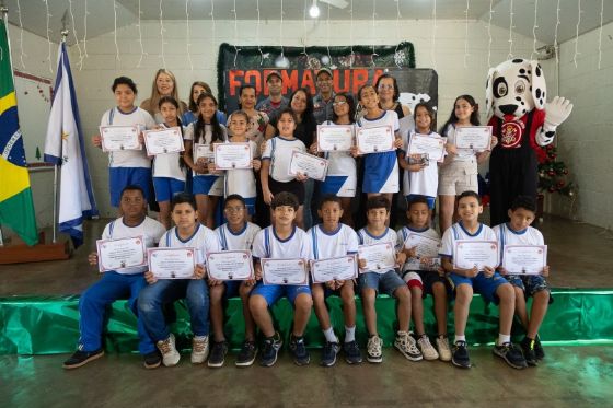 Andradina: EMEF Josepha Carreira Encerra Programa Bombeiro na Escola e Certifica Alunos em Prevenção e Cidadania