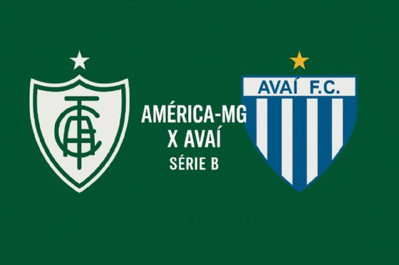Escalações atualizadas: América-MG enfrenta o Avaí pela 24ª rodada da Série B