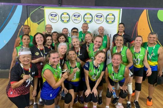 Voleibol Adaptado de Andradina conquista pódio na final da Liga CBVA em Araçatuba