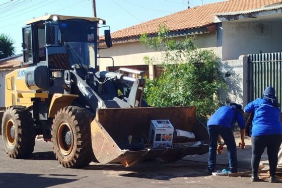Andradina antecipa mutirão de limpeza após aumento de casos de dengue no Stela Maris