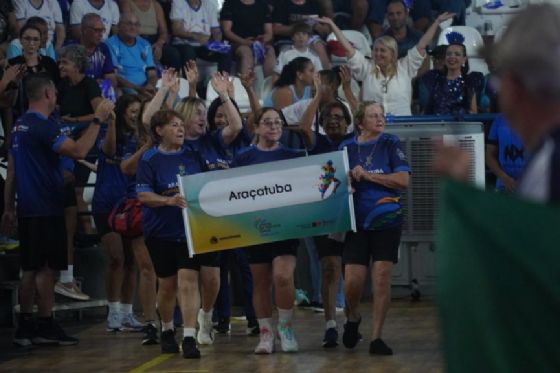 Araçatuba abre 28ª edição dos Jogos da Melhor Idade com 2 mil atletas e programação até 22 de abril