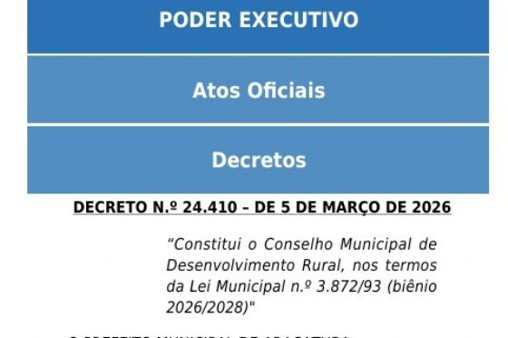 Araçatuba organiza Conselho para fortalecer políticas do campo