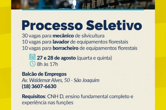 Eldorado Brasil abre 50 vagas com salários de até R$ 3,6 mil; seleção será em Araçatuba