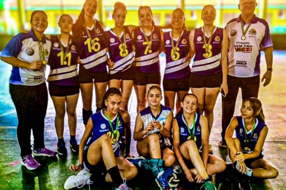 Araçatuba conquista título no Festival da Liga AMAR Vôlei Infantil Feminino em Três Lagoas