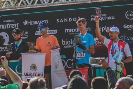Atletas de Araçatuba brilham na “Drogamax Run” com apoio da Secretaria de Esporte