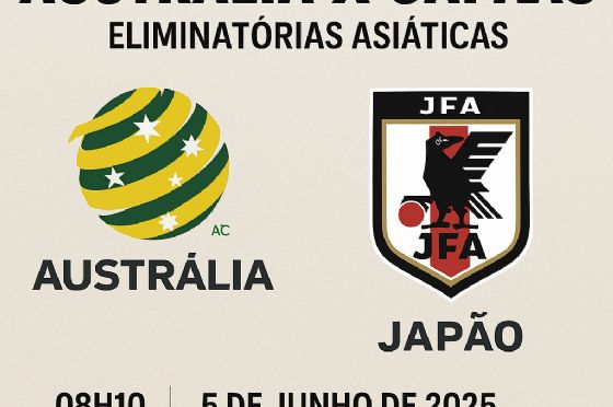 Austrália x Japão: onde assistir ao vivo e tudo sobre o jogo das Eliminatórias Asiáticas para a Copa de 2026