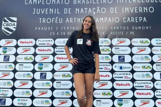 Atleta de Andradina brilha em campeonato nacional de natação e mantém sonho olímpico vivo