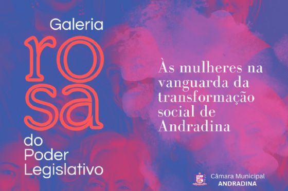 Câmara de Andradina inaugura Galeria Rosa em homenagem histórica às vereadoras