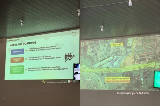 Câmara sedia consulta pública do DER sobre duplicação da Rodovia Integração