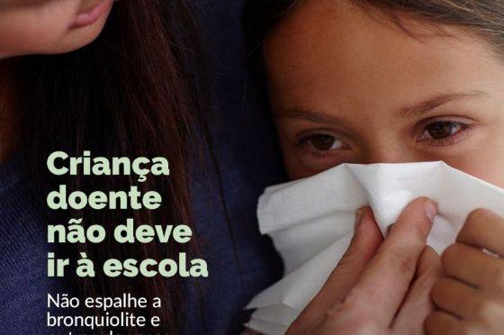 Prefeitura de Araçatuba lança campanha de prevenção à bronquiolite nas escolas municipais